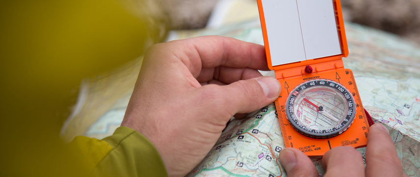 How to use a compass for hiking in Australia Trail