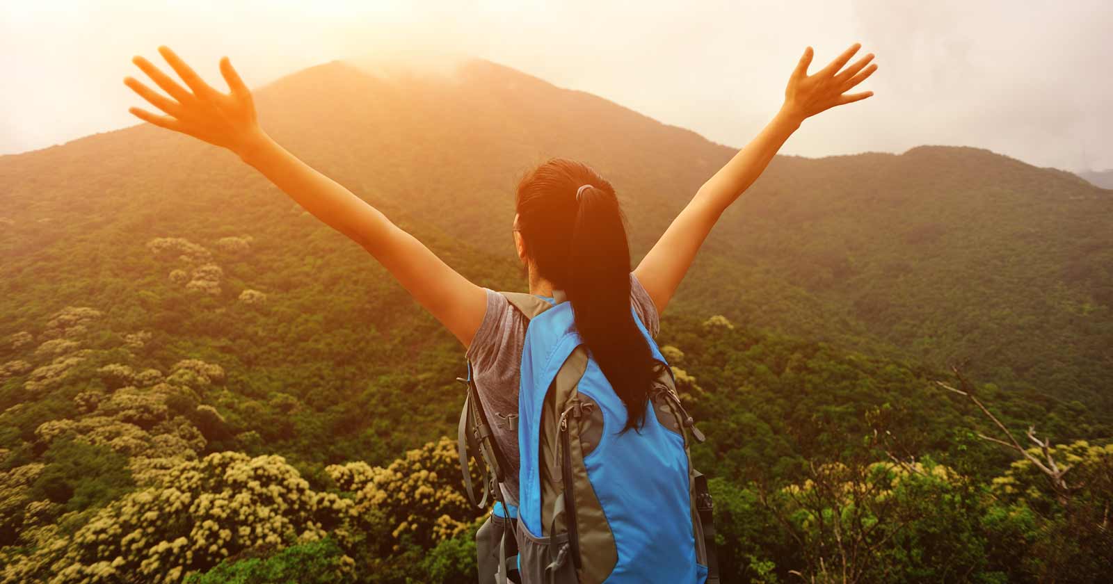 Start hiking early in the day