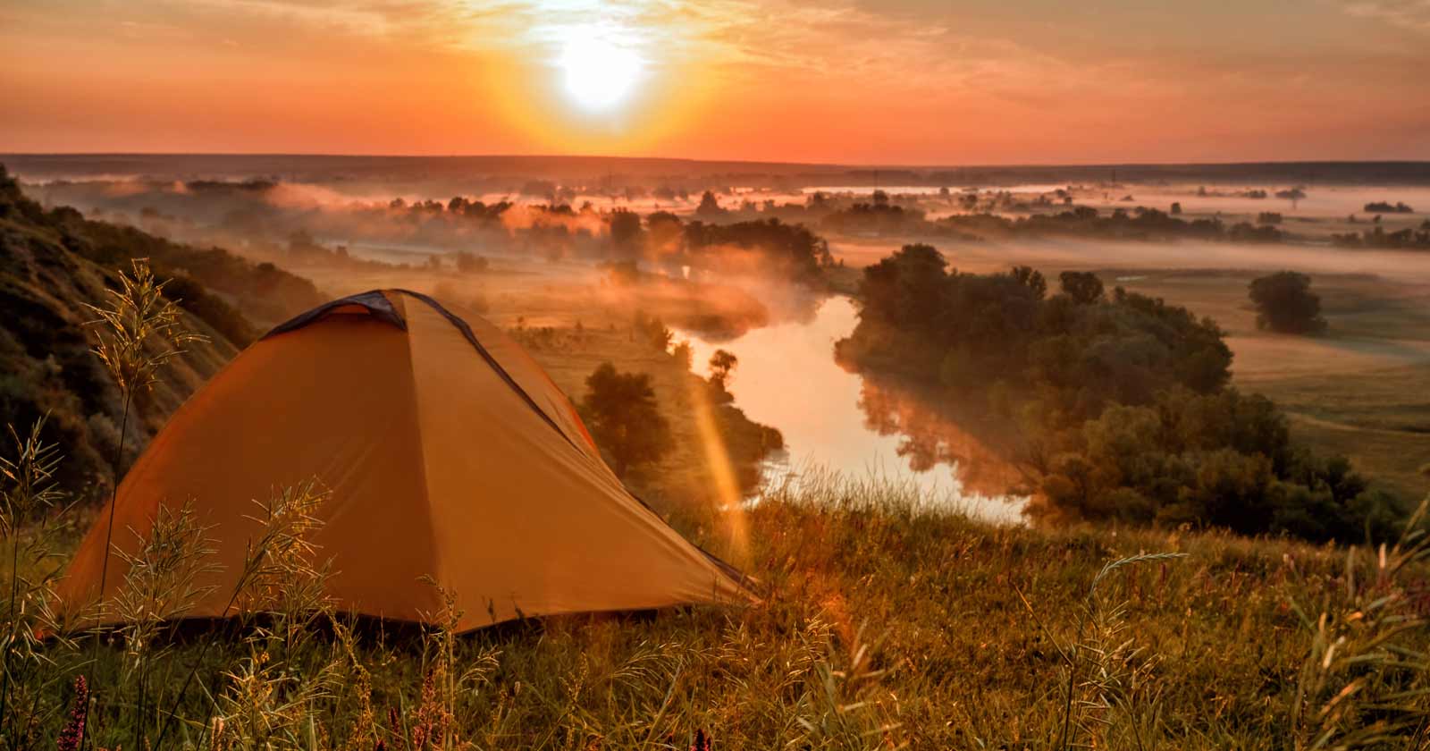 Different types of hiking shelters