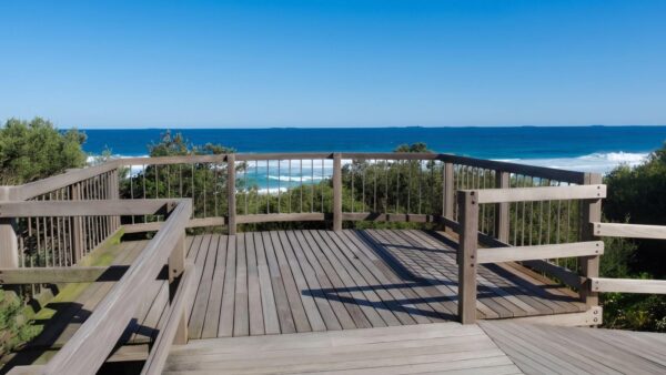 Tea Tree Picnic Area to Bird Island Lookout Walk (200m) Tea tree picnic area to bird island lookout walk (200m)