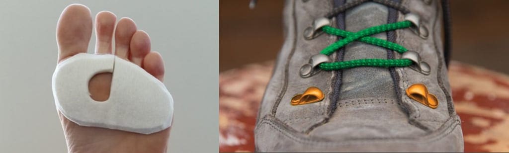 Foot care & blister treatment when hiking Foot care & blister treatment