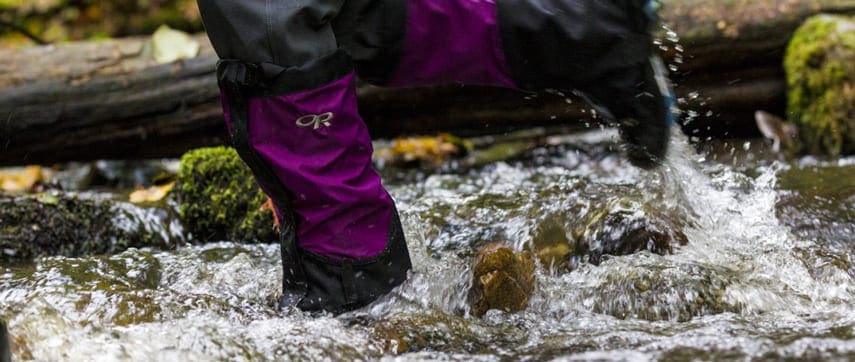 How do you choose your gaiters?