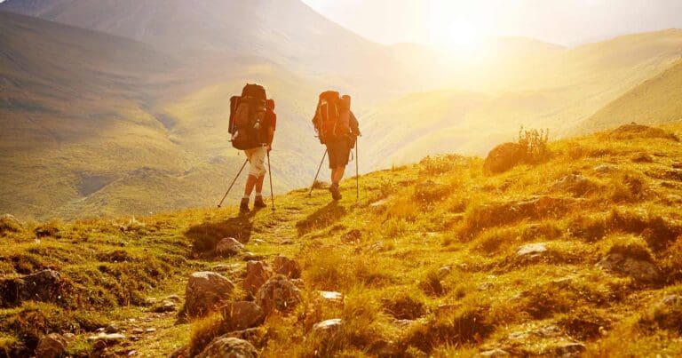 set the pace of your hike