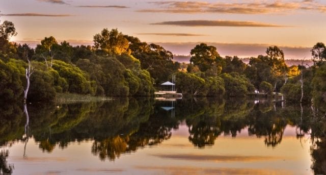Hotham River Foreshore and Lions Weir