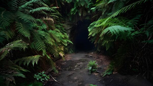 Glow worm tunnel walking track (2km)