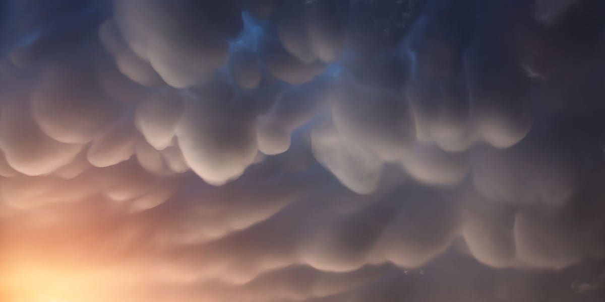 How to predict weather by the clouds Mammatus clouds