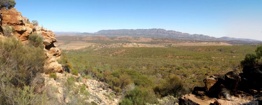 Rawnsley Bluff Hike and Wilpena Pound Lookout