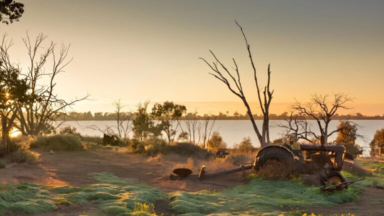 Yanga lake walking track (1km)