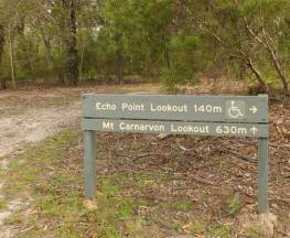 Mount Carnarvon walking track Trail Hiking Australia