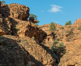 Mutawintji Gorge walk Trail Hiking Australia