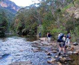 Pierces Pass to Blue Gum Forest walking track Trail Hiking Australia