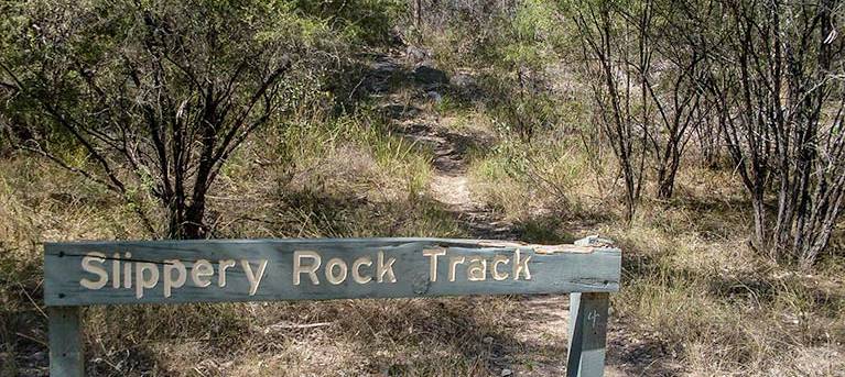 Slippery Rock walking track Trail Hiking Australia