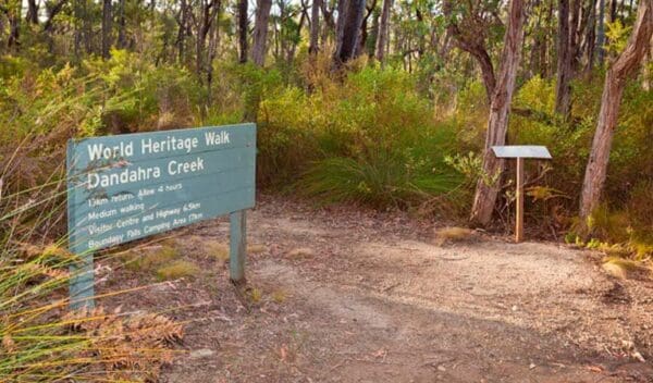 Little dandahra creek walking track trail hiking australia 600x352
