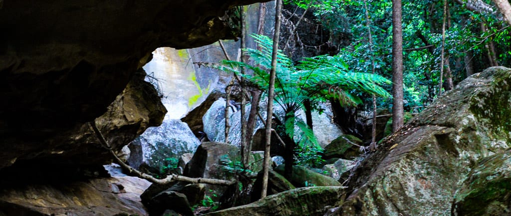 Dripping rock & the overhang walk (3. 2km)