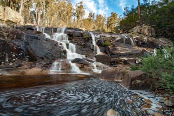 Wineglass Bay & Hazards Beach Circuit Hike (12.5km) Echo falls 600x400