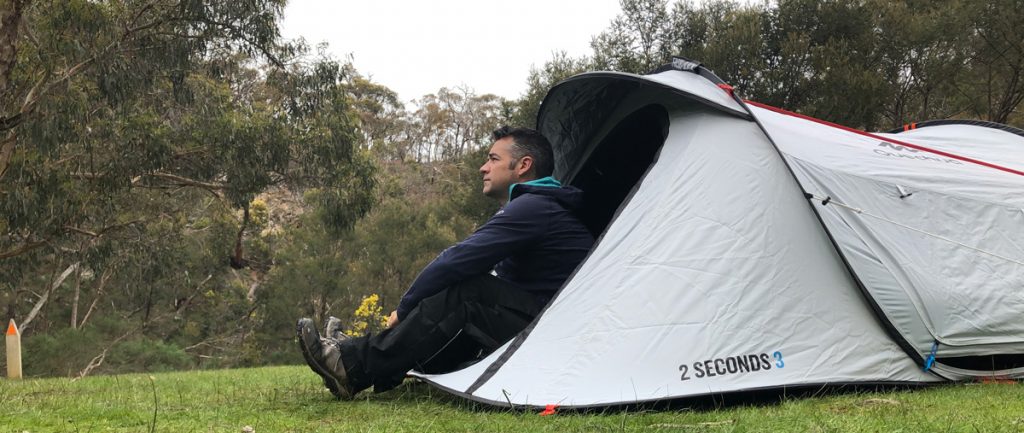 Quechua 2 Second Pop Up Camping Tent Trail Hiking Australia