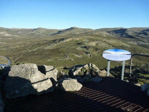 Charlotte Pass to Village Dam Walk (800m) Snow gums boardwalk 600x450