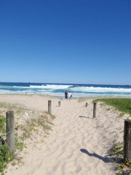 Moonee Beach Trail Walk (4km) Freemans camping area to birdie beach 450x600