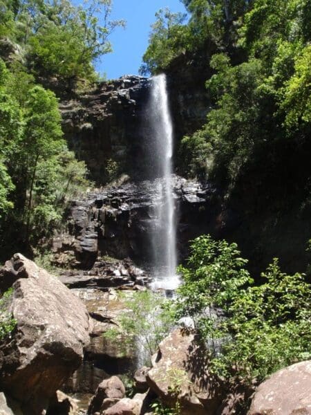 Mount Solitary Walking Track Circuit (34km) Vera falls track 450x600
