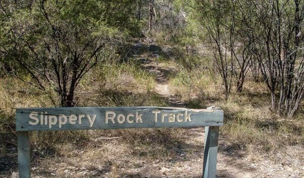 Slippery rock walking track trail hiking australia 600x352