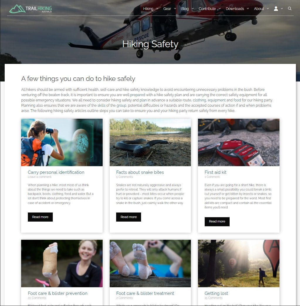 Aussie Trails Website Gets New Design and Enhanced Search Features