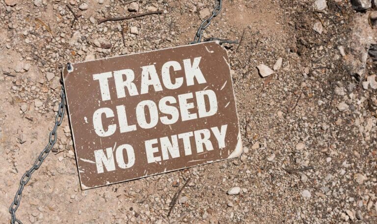 Track Closed
