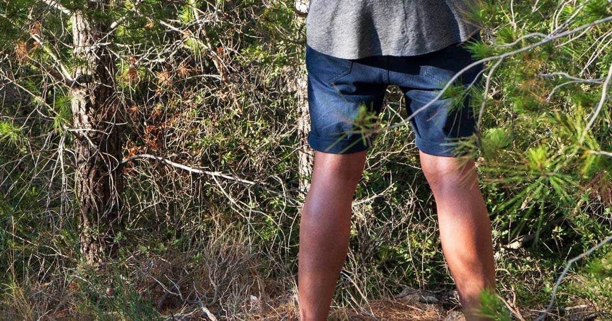 How to pee in the bush