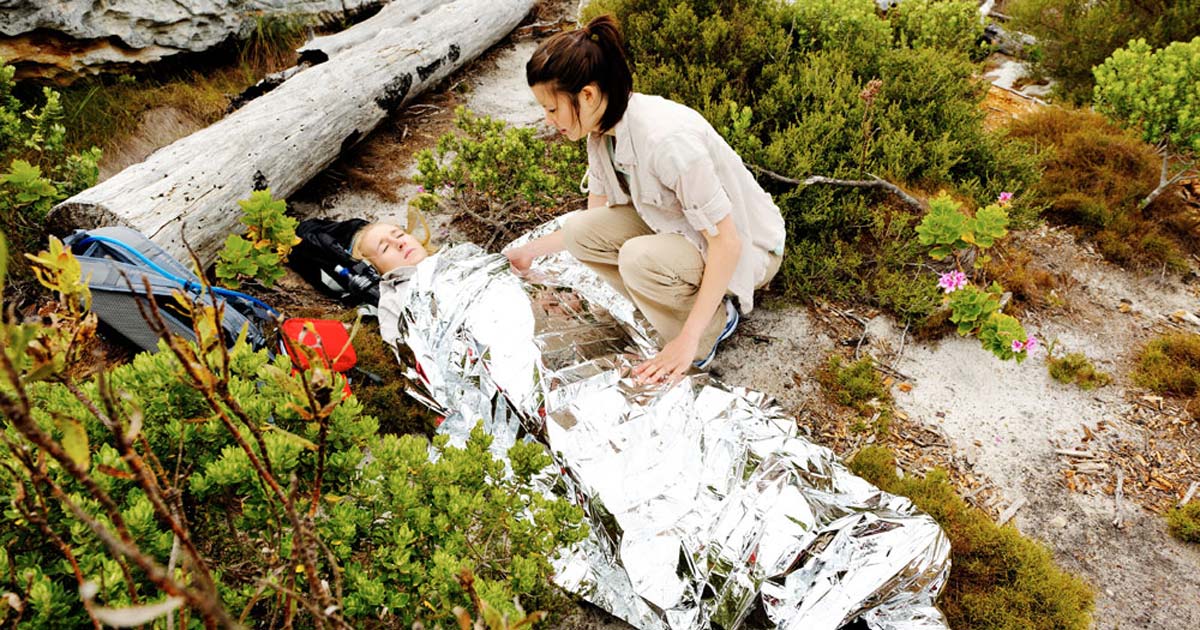 What is a space blanket?