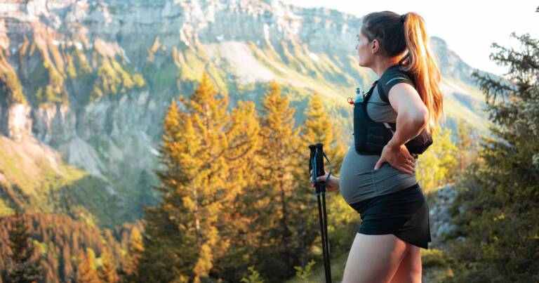 Hiking while pregnant