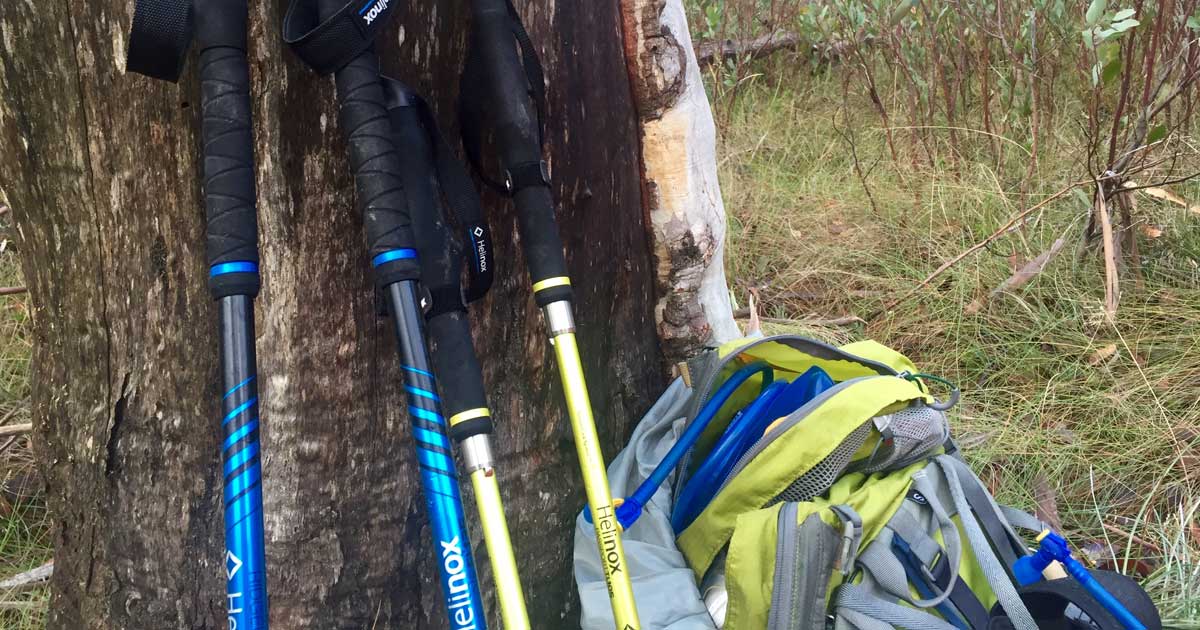 Different types of hiking poles