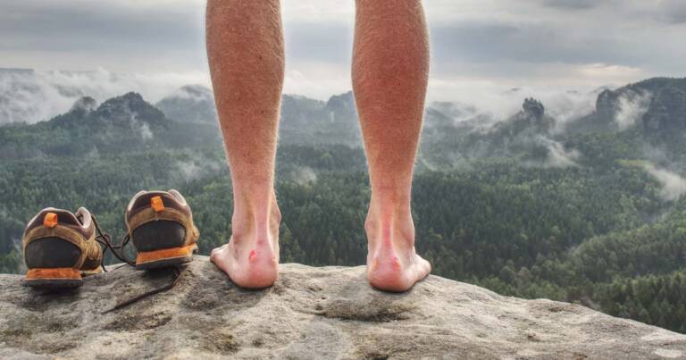 prevent sore feet when hiking