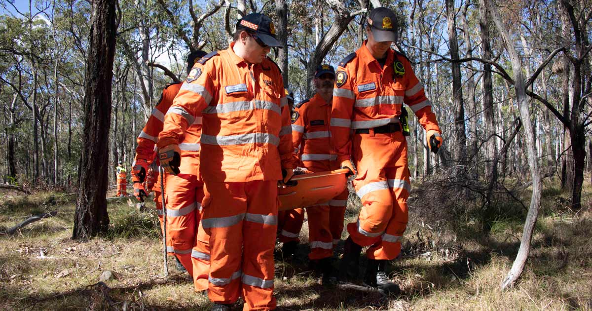 Bush search and rescue australia