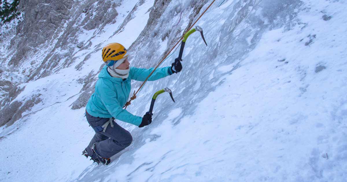 How to use an ice axe