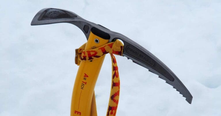 Using an ice axe for hiking in Australia