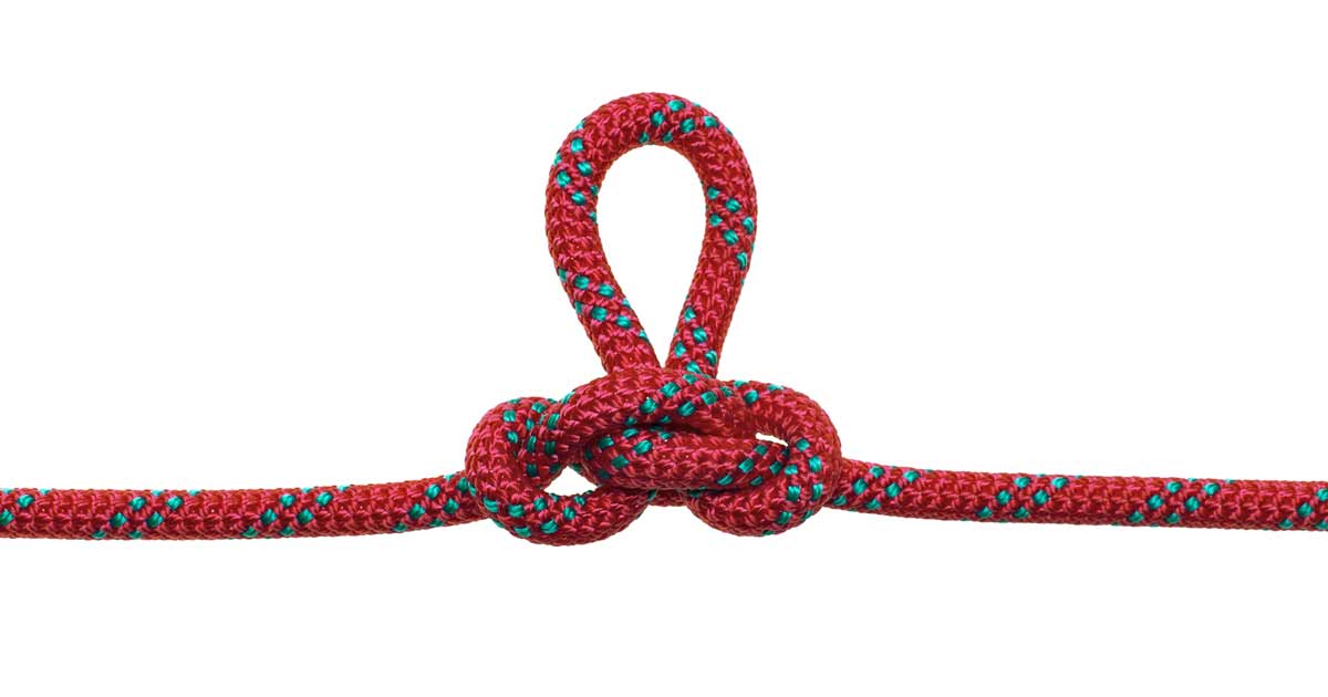 Useful knots for hikers: Types and tips Alpine butterfly knot