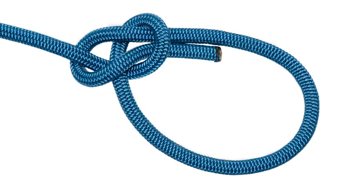 Useful knots for hikers: Types and tips Bowline knot