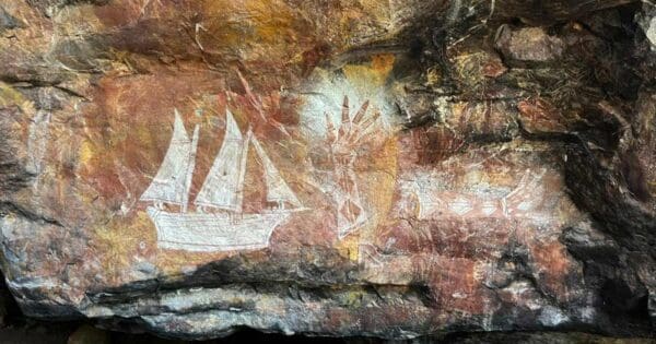 Nanguluwur Rock Art Nanguluwur rock art