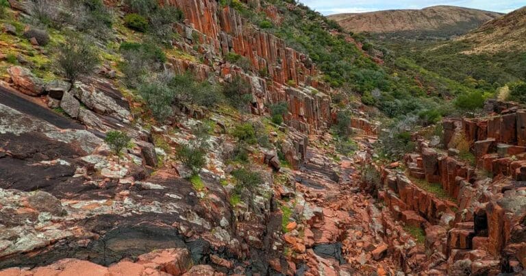 Organ Pipes Walk Gawler Ranges National Park Organ pipes walk gawler ranges national park