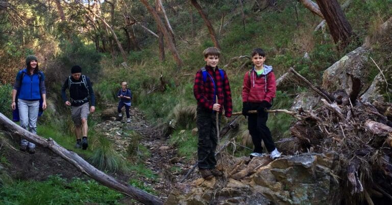 Ingliston gorge sloss gully walk