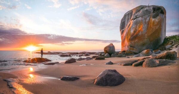 Castle rock hike flinders island