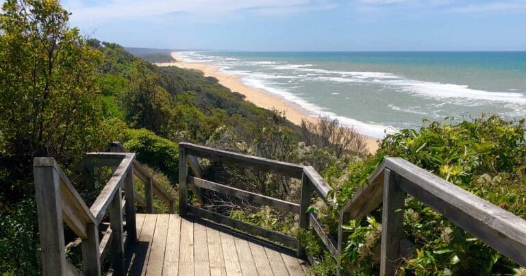 Lake tyers cliff top walk