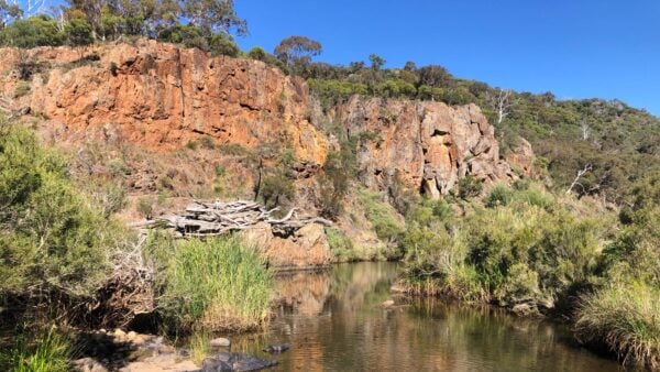 Werribee gorge scenic rim hike