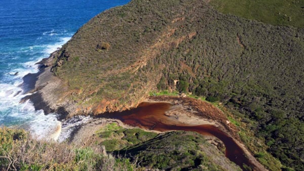 Deep creek cove from tapanappa lookout walk