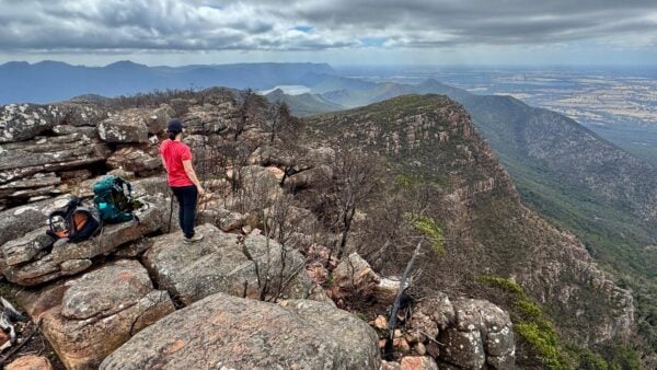 Redman bluff from mount william carpark