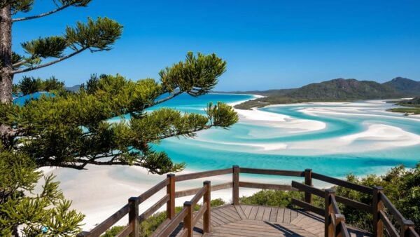 Hill inlet lookout walk whitsunday islands national park